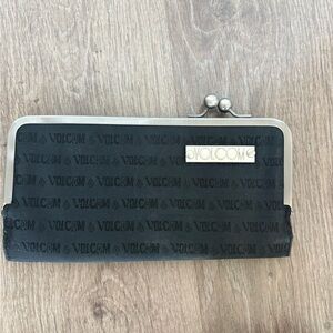 Volcom Charcoal Clasp Wallet